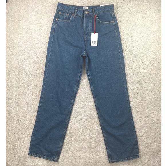 BDG Denim - BDG Urban Outfitters Womens Straight Leg Jeans Blue Medium Wash W30 L32 NEW